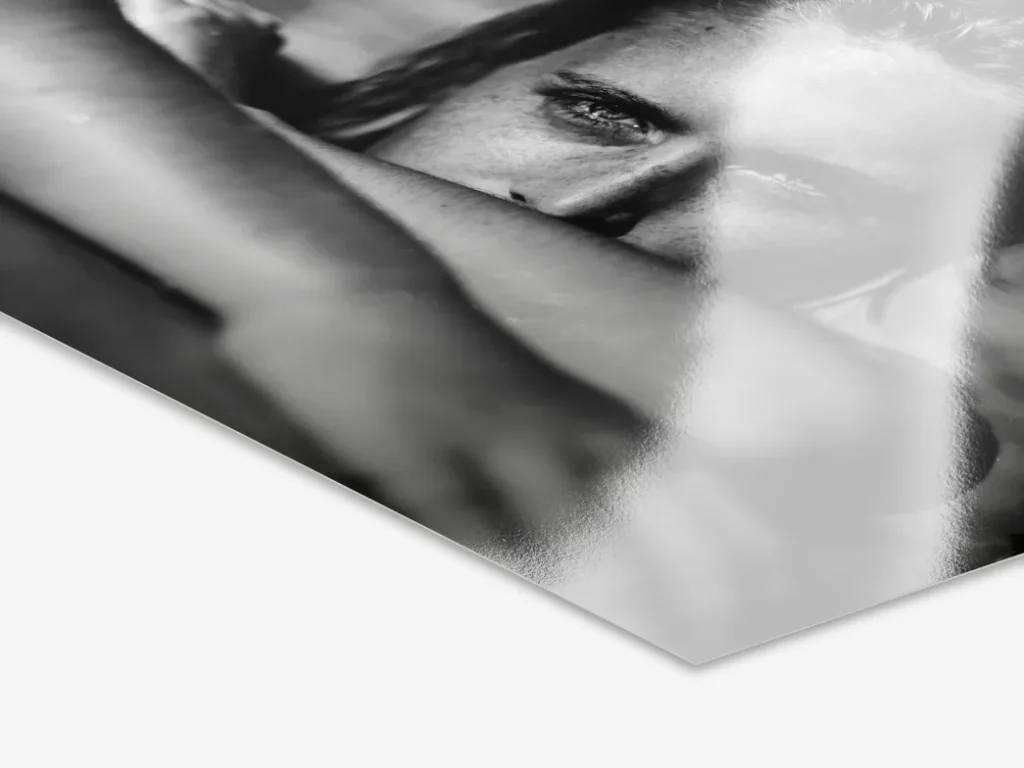 Tirage photo noir et blanc sur papier Ilford