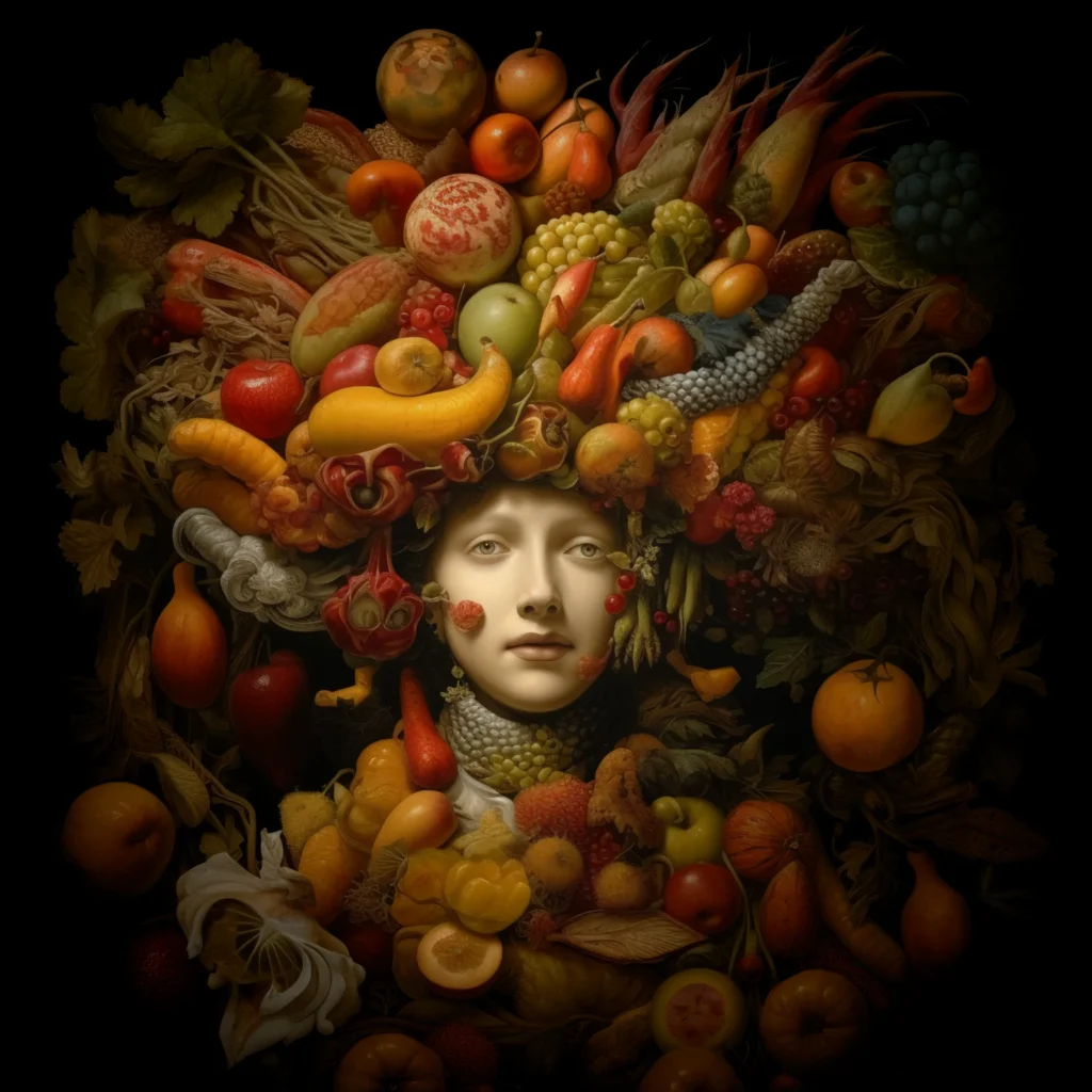 Portrait aux fruits V