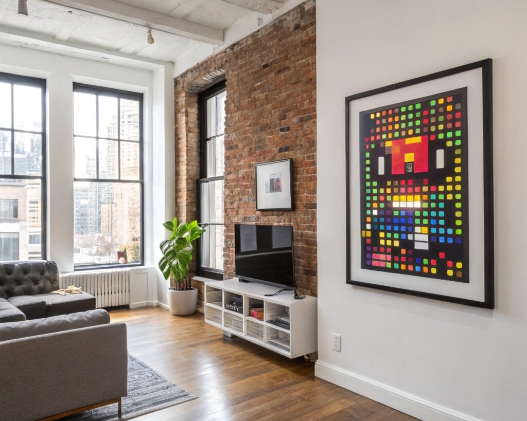 Les tendances déco 2025 : l’art numérique s’impose