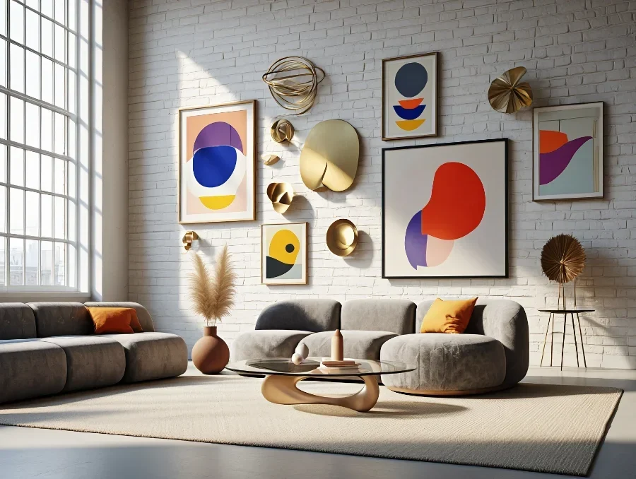 Blanc en suspens, cadres en présence : l’art de rompre le silence d’un mur