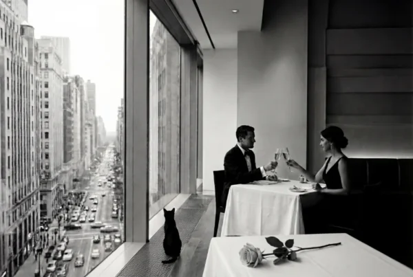 Photographie noir et blanc luxe New York