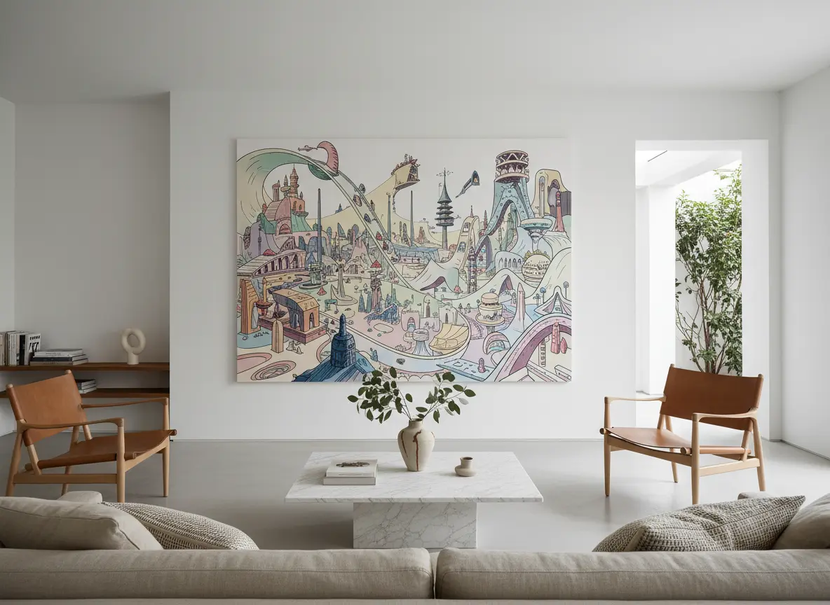 Moebius chez soi : l’univers graphique de Jean Giraud comme art mural