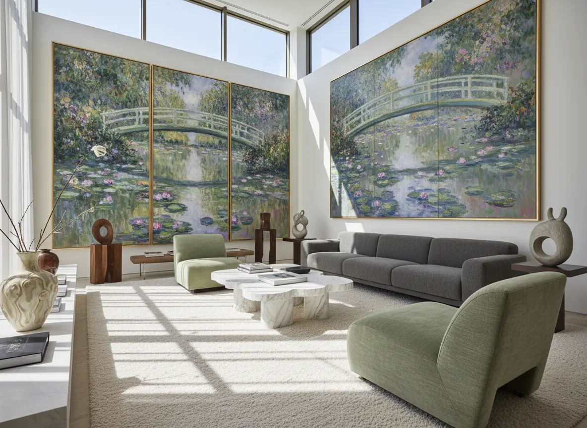 Habiter Giverny : leçon décorative d’un jardin entré dans l’Histoire