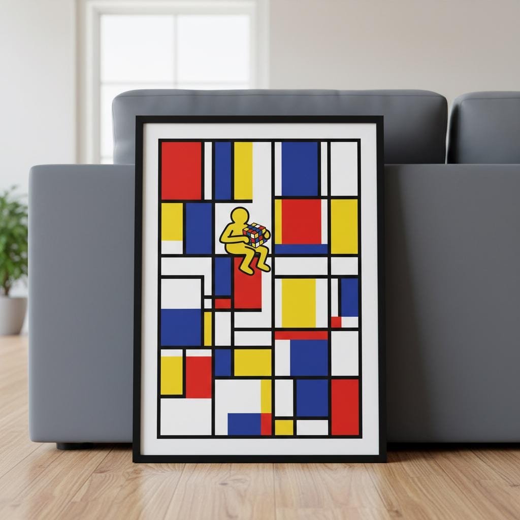 Imaginez un monde où la géométrie pure de l