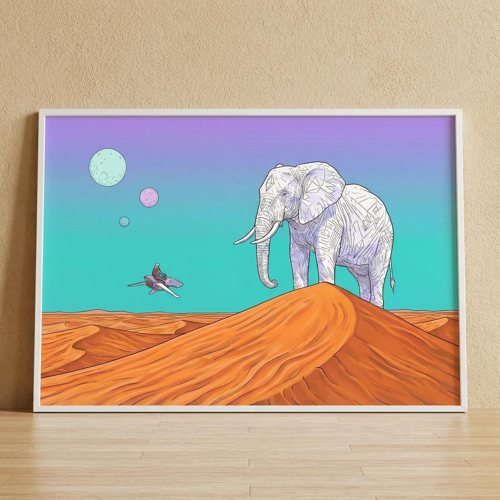 Une silhouette de nacre s