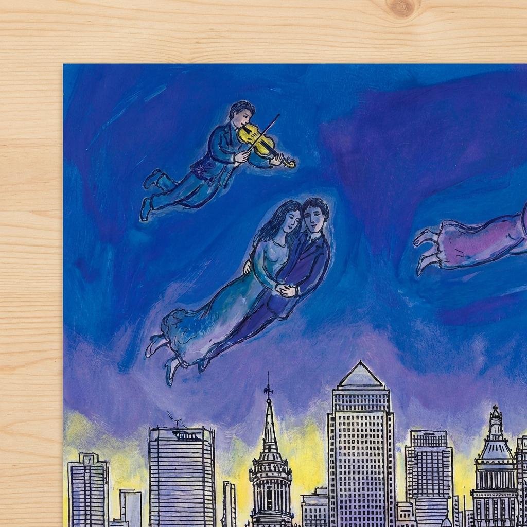 Imaginez une métropole où les lois de la physique s