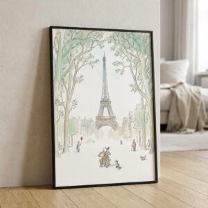 Sous la silhouette diaphane de la Tour Eiffel, un violoncelliste et son public de fortune s'accordent au silence des jardins parisiens. Une parenthèse poétique où la musique des petites choses résonne plus fort que les pierres de la cité.