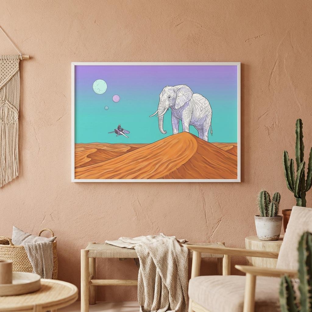 Une silhouette de nacre s