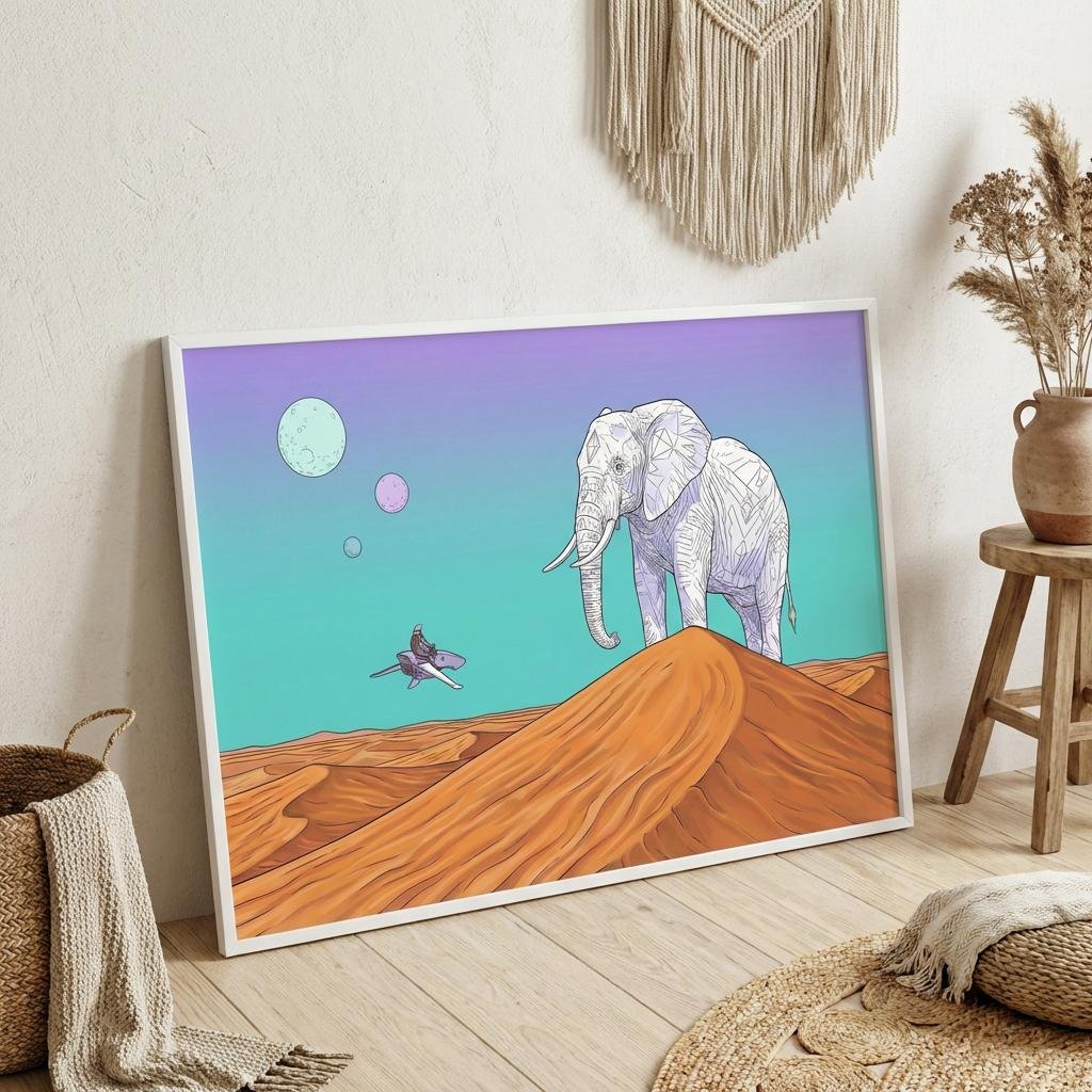 Une silhouette de nacre s