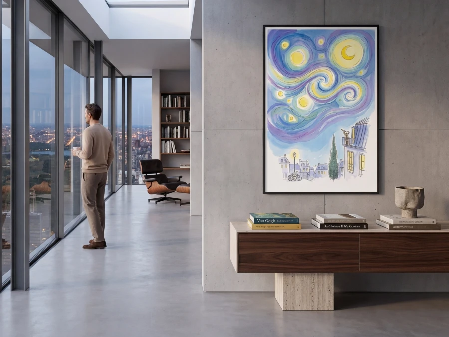 Sempé ou l&rsquo;élégance du trait : habillez vos murs de poésie