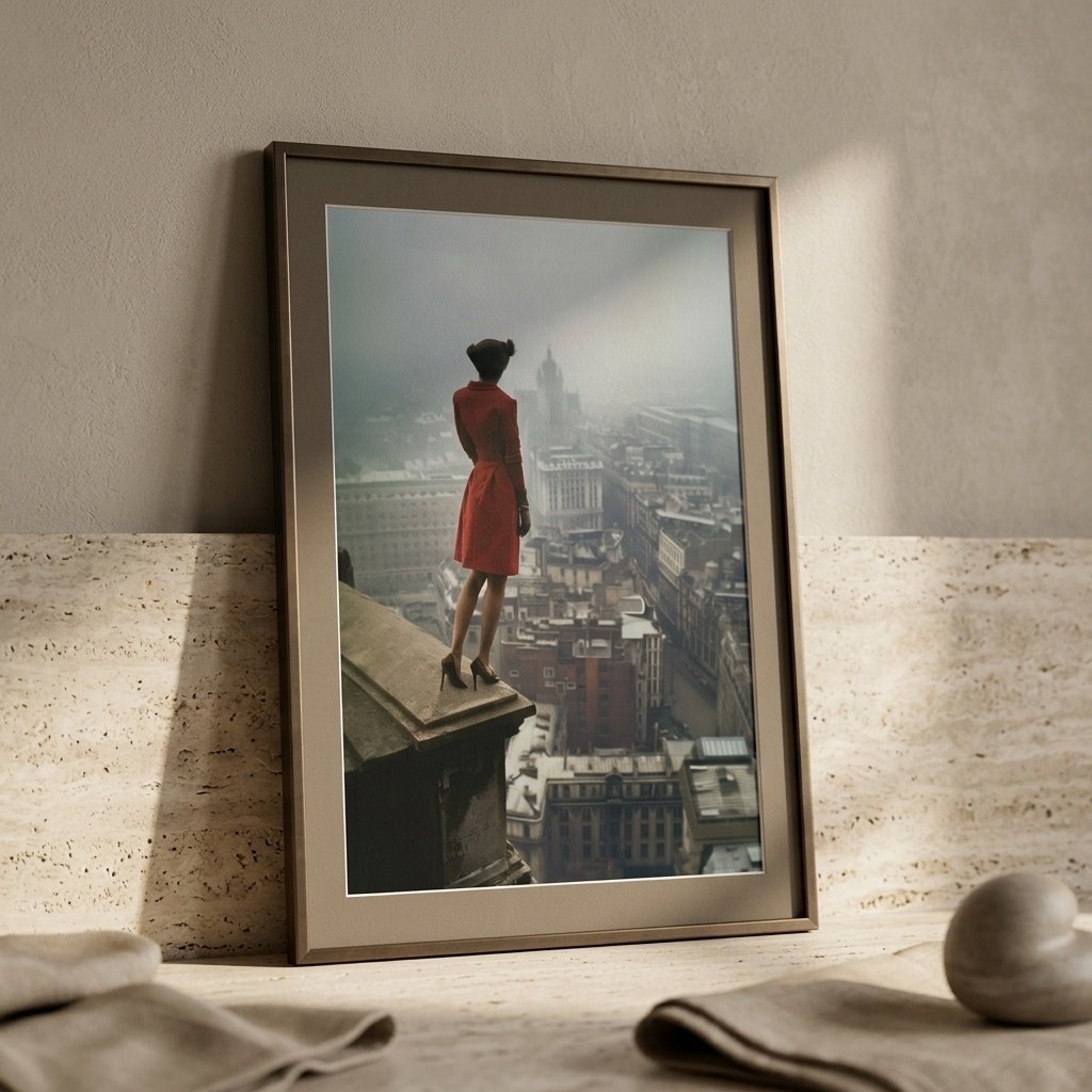 Atop a skyscraper III