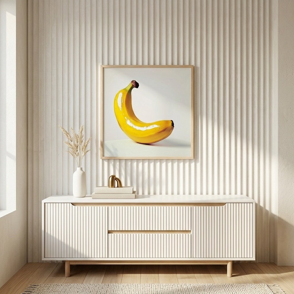 Poster contemporain Banana Pop au-dessus d