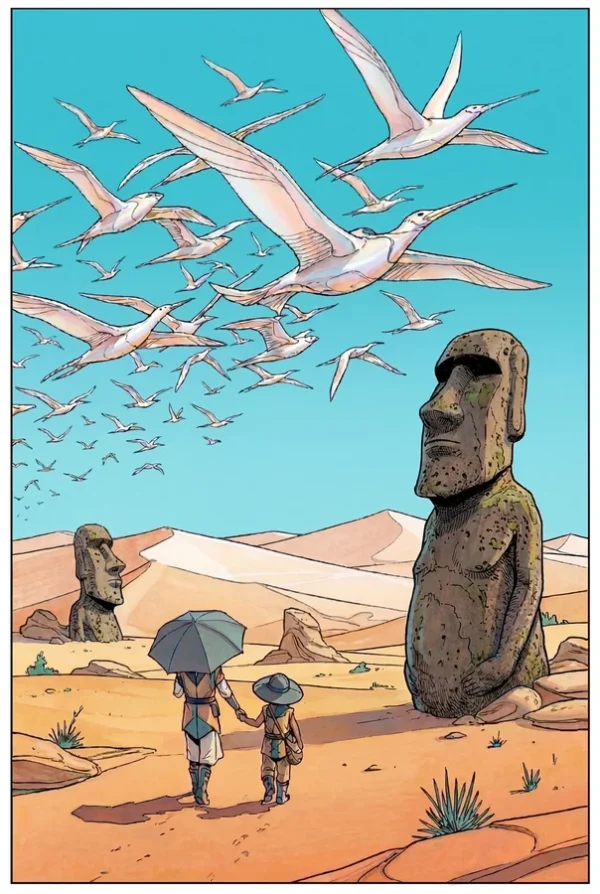 Le Grand Passage des Ailes : sentinelles du désert (bande dessinée)