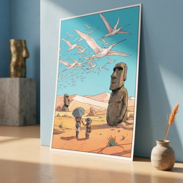 Le Grand Passage des Ailes : sentinelles du désert (bande dessinée)