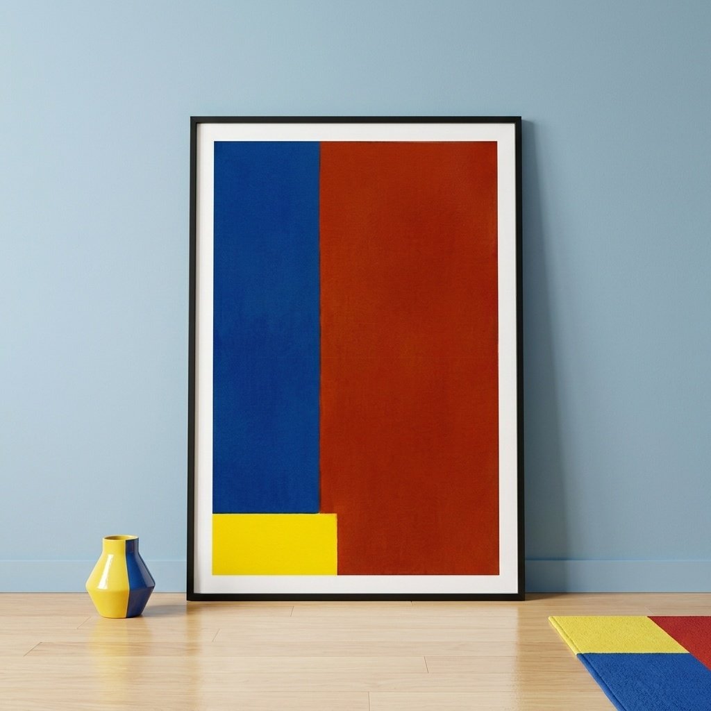 Triptyque primaire : triptyque primaire (peinture abstraite)