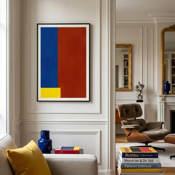 Triptyque primaire : triptyque primaire (peinture abstraite)