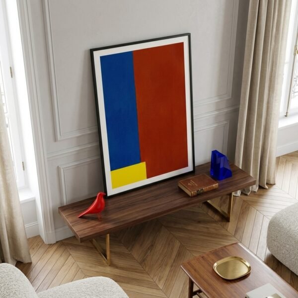 Triptyque primaire : triptyque primaire (peinture abstraite)