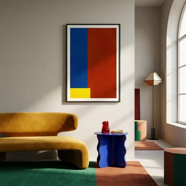 Triptyque primaire : triptyque primaire (peinture abstraite)