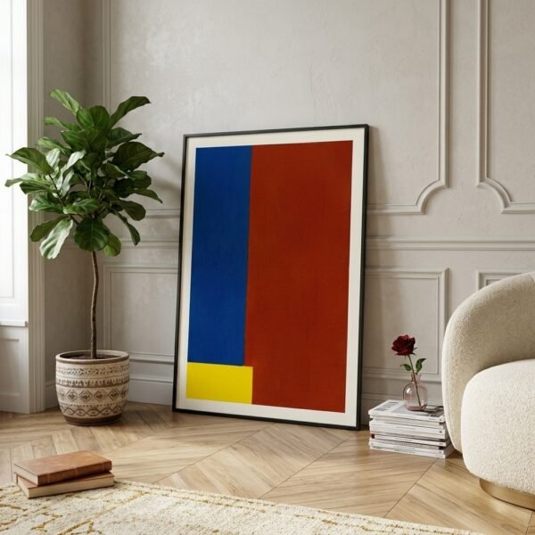 Triptyque primaire : triptyque primaire (peinture abstraite)