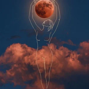 La lune rousse (Œuvre Originale)
