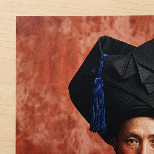 Le Penseur du Yunnan (dans le style de Steve McCurry)