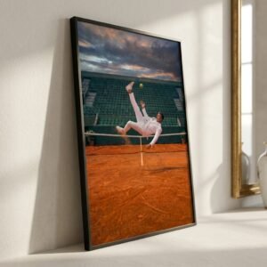 Roland II : tennis surréaliste (photographie d'art)