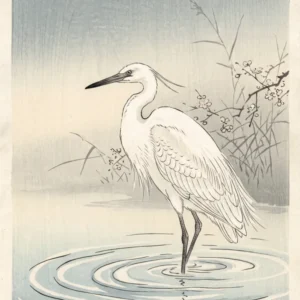 L'Aigrette de Sérénité (Original)