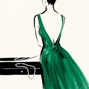 Vert Émeraude (Œuvre Originale)