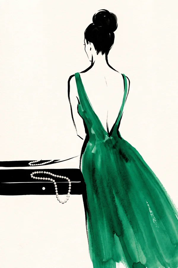 Vert Émeraude (Œuvre Originale)