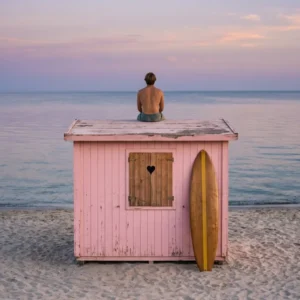 L'Heure Rose du Surfeur