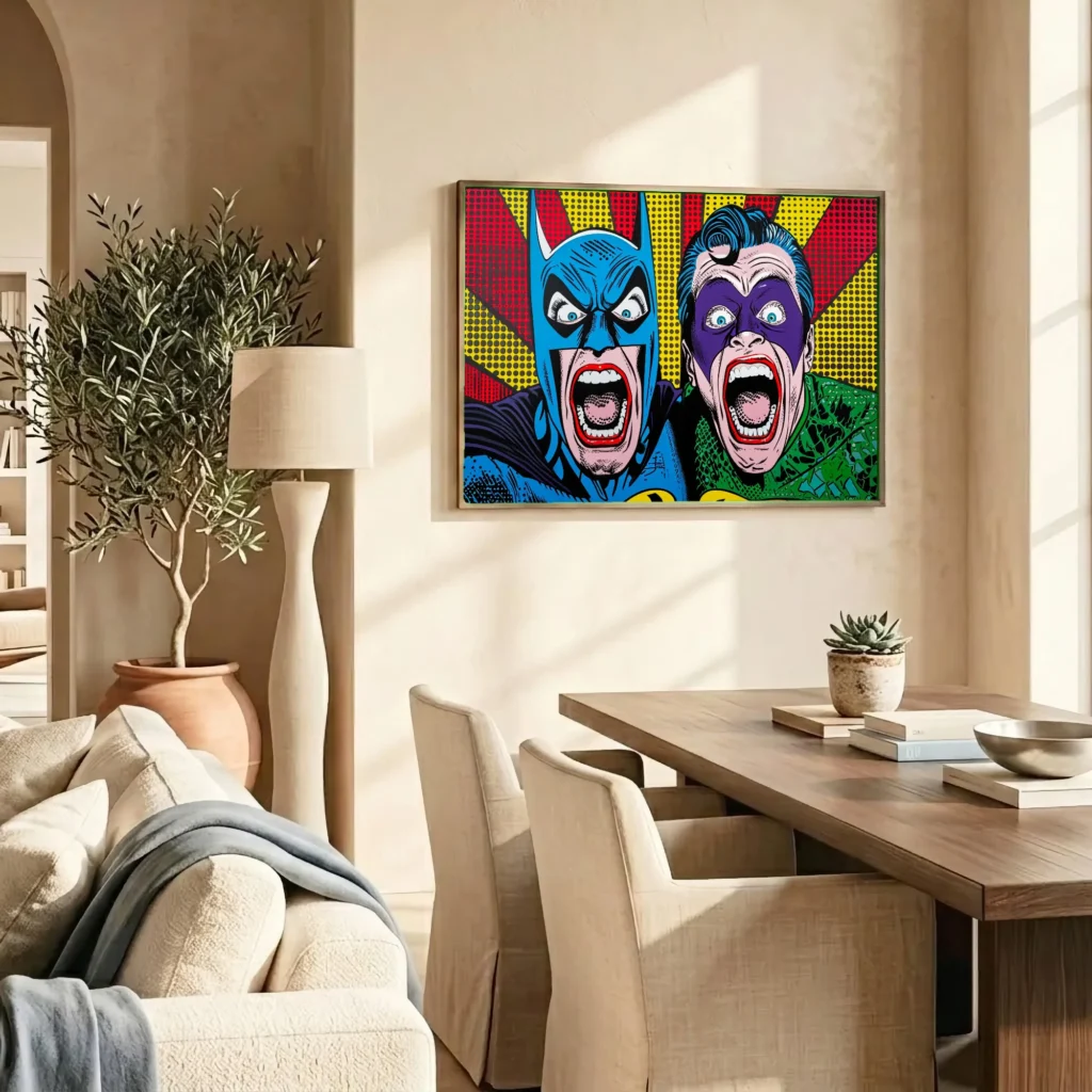 Batman sort son Joker