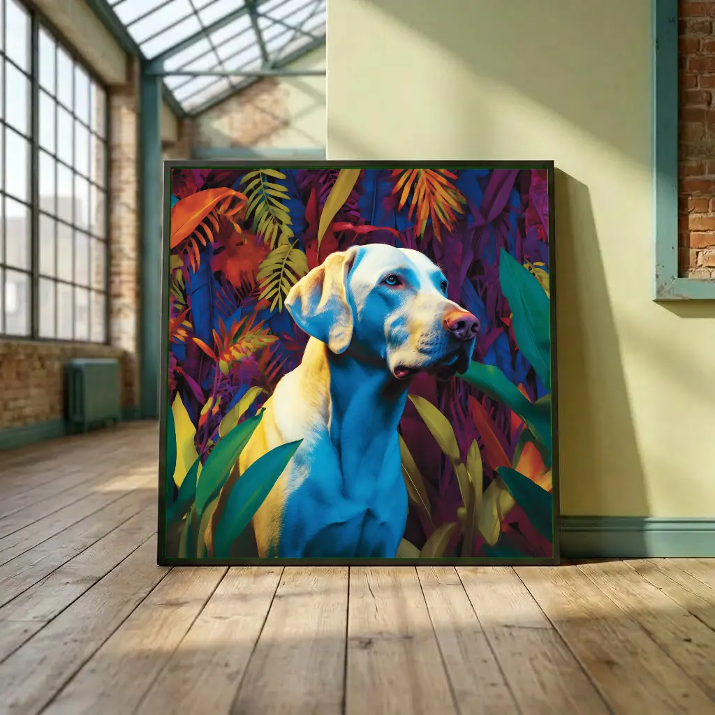 Braque bleu