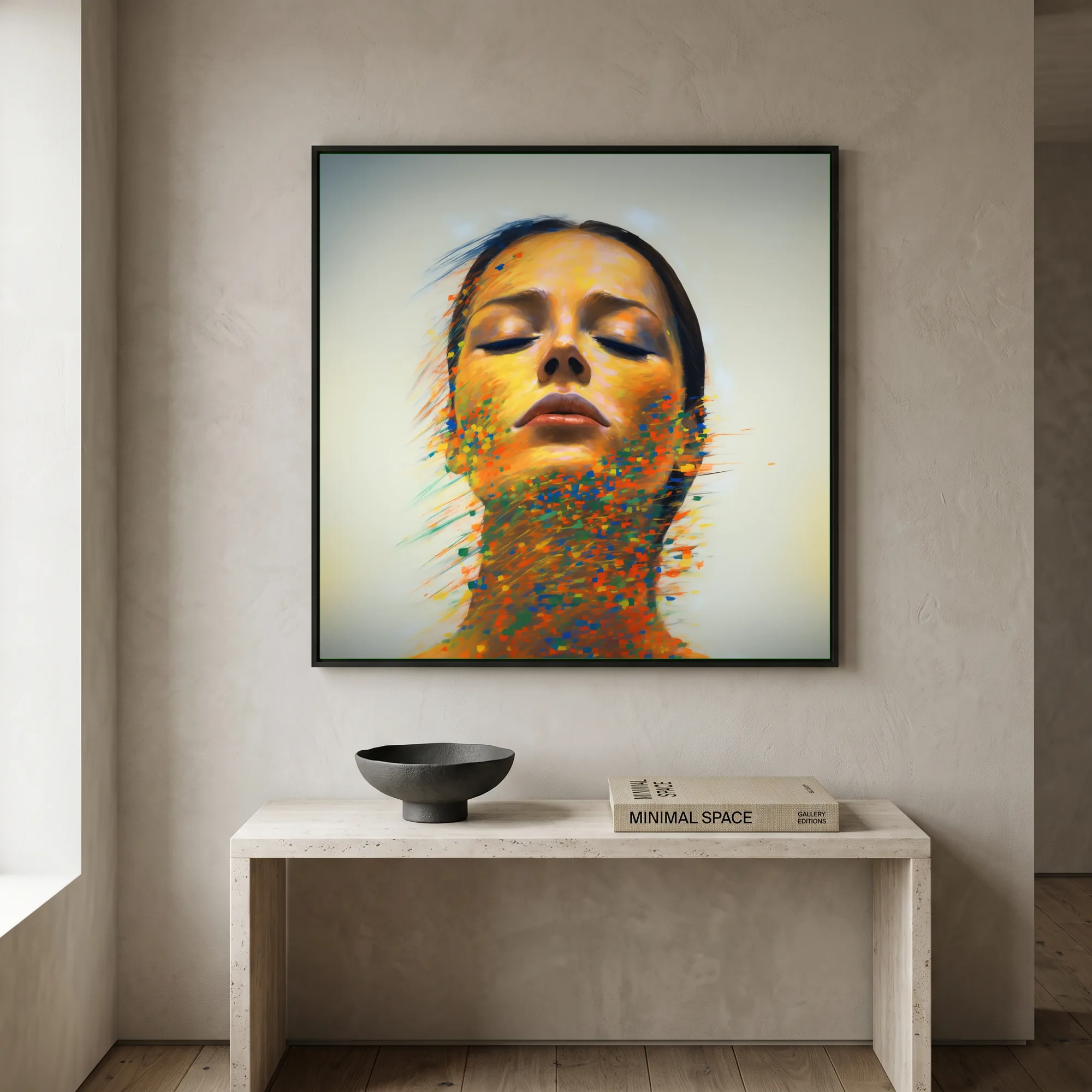 Femme aux yeux fermés – Image 2