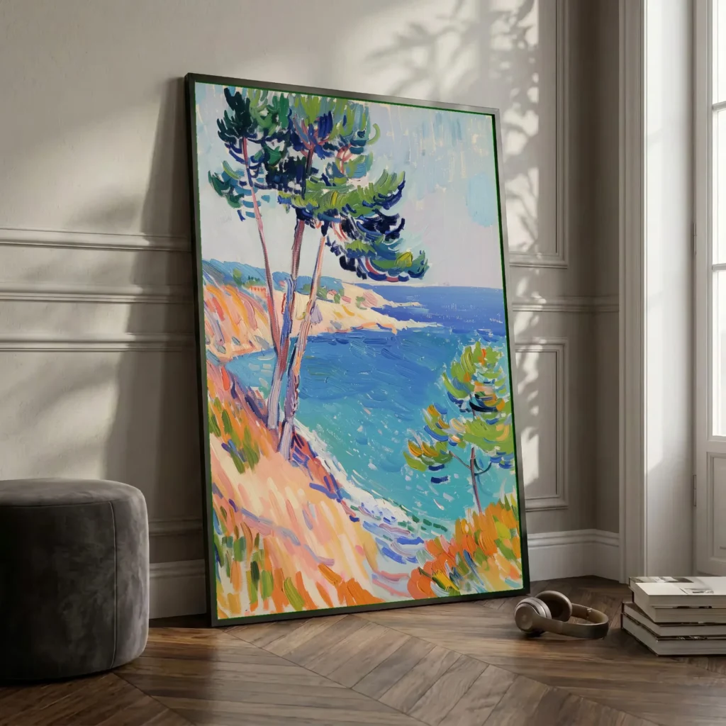 La mer près de Collioure