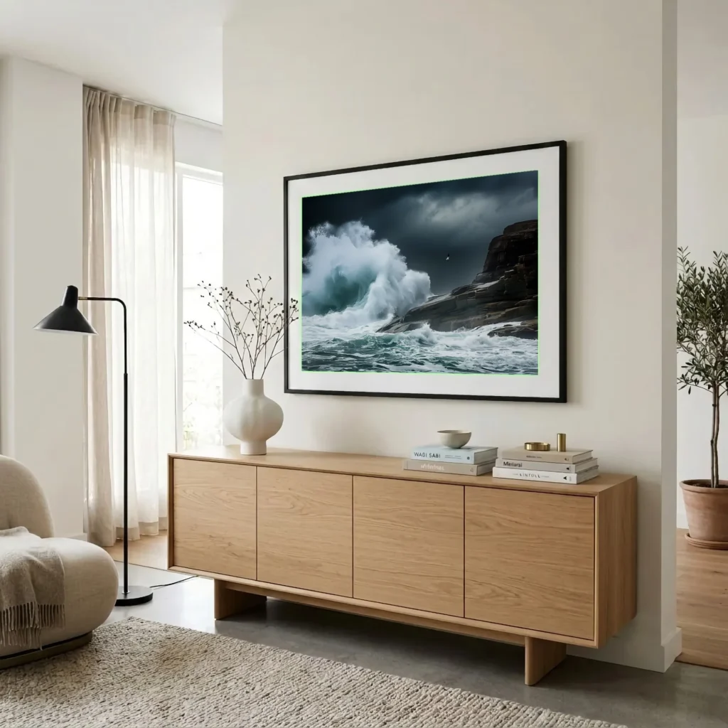 La vague et le goéland
