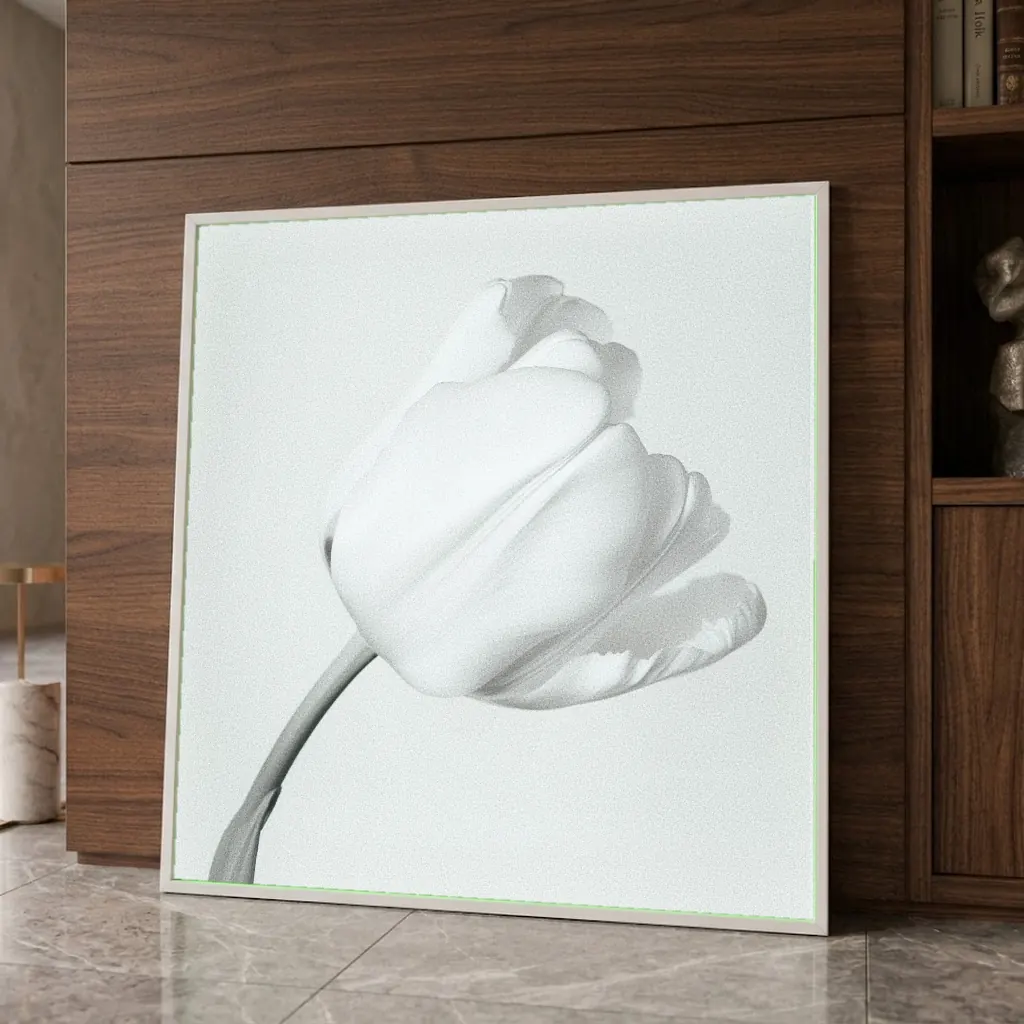 L'âme de la fleur en situation décorative