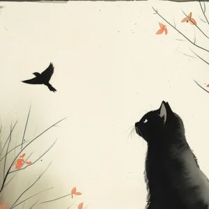 Le chat et l'oiseau – Image 3