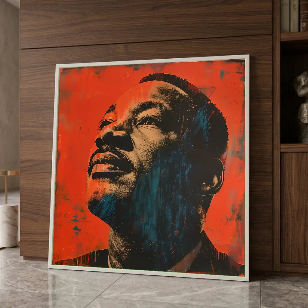 Le rêve (Martin Luther King) en situation décorative
