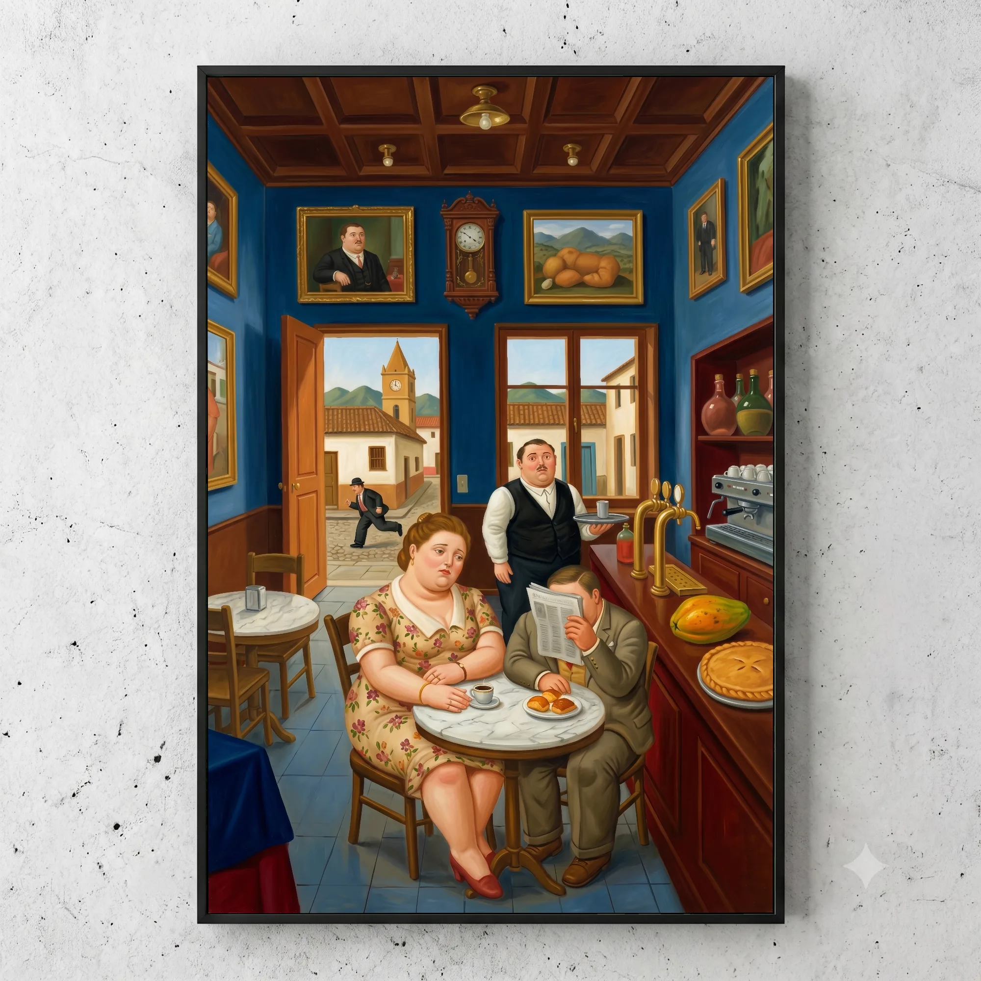 Matin au Café