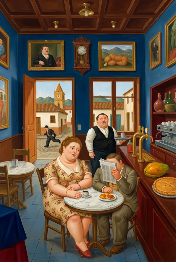Matin au Café