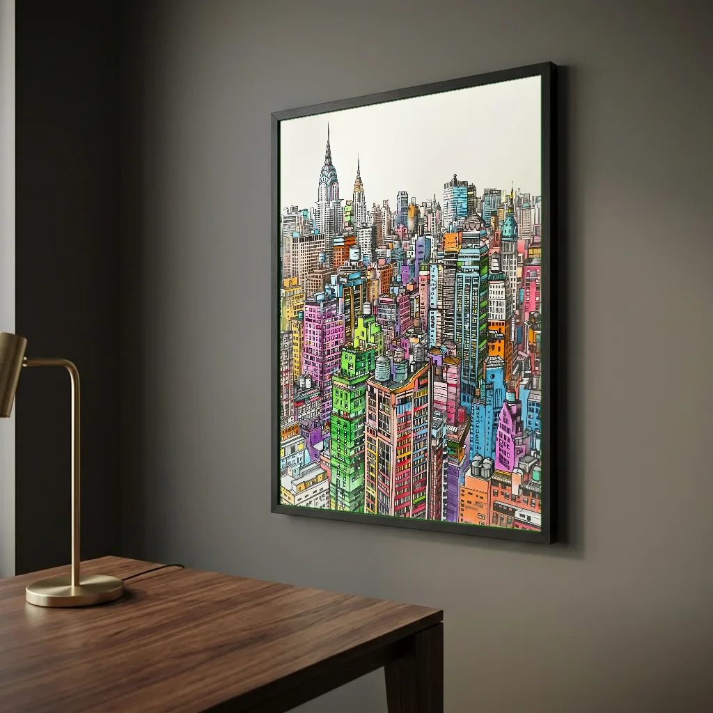 Couleur New York en situation décorative