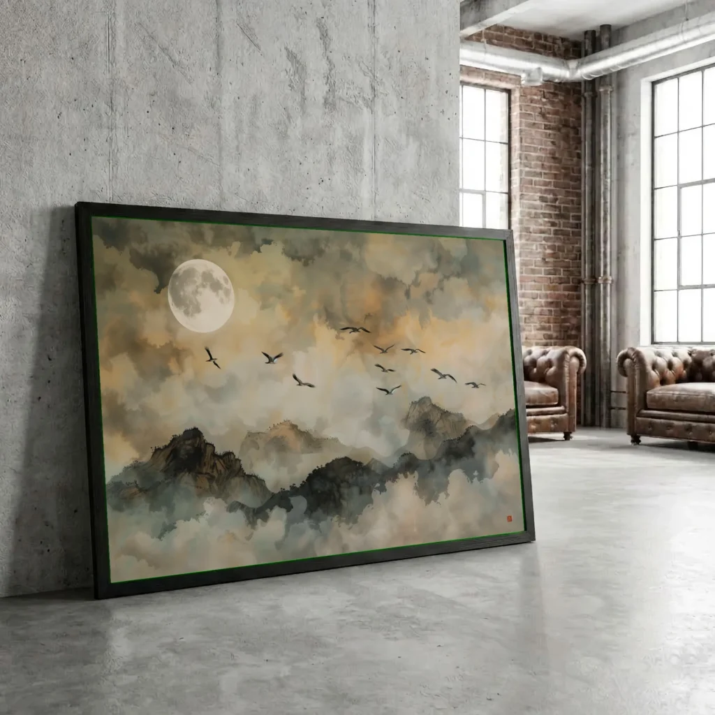 Paysage de montagne, Chine