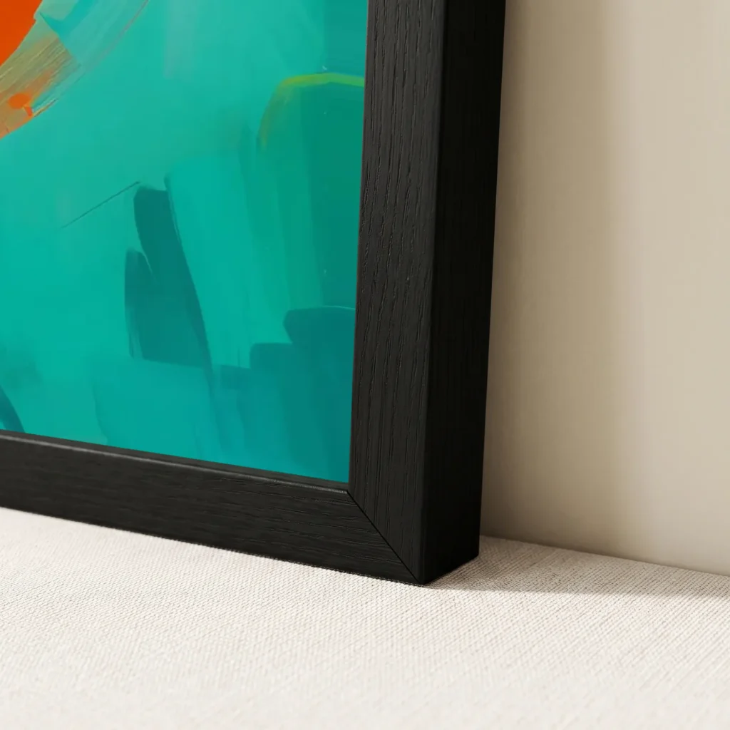 Portrait de femme sur fond vert