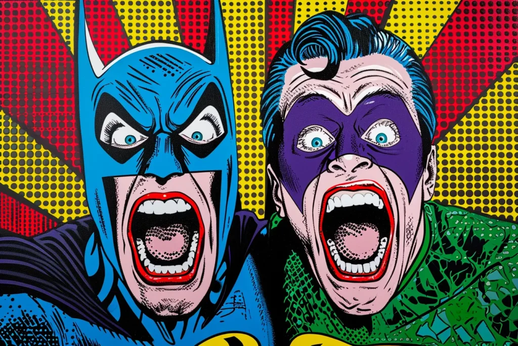 Batman sort son Joker