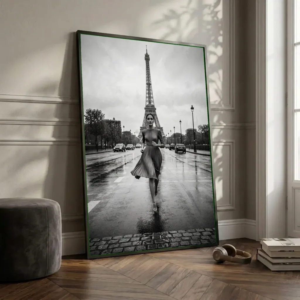 Échappée sous la Tour en situation décorative