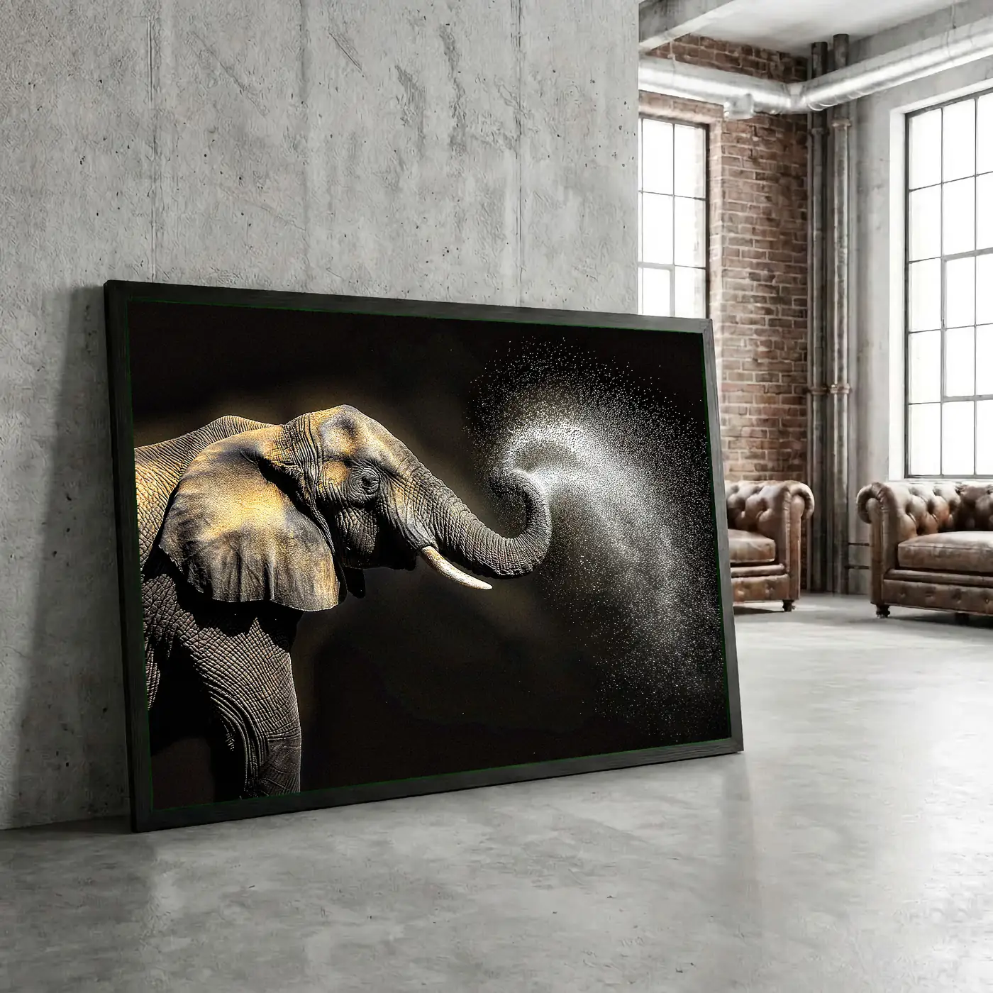 Éléphant en action – Image 2