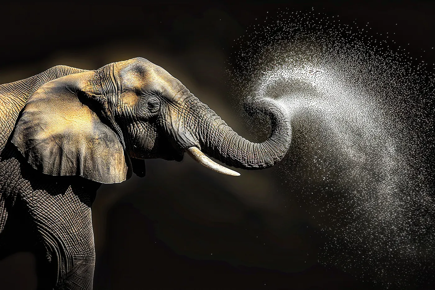 Éléphant en action – Image 7