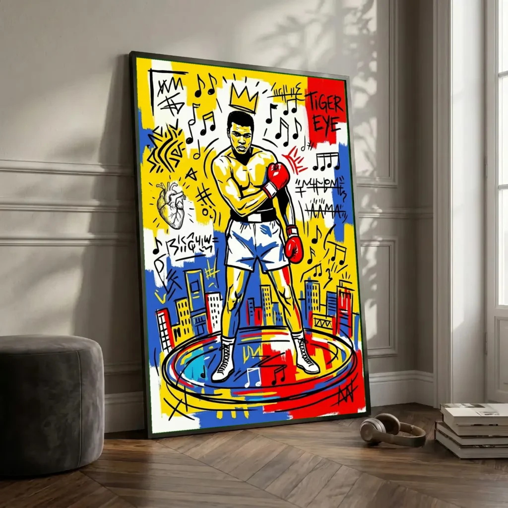 Le King en situation décorative