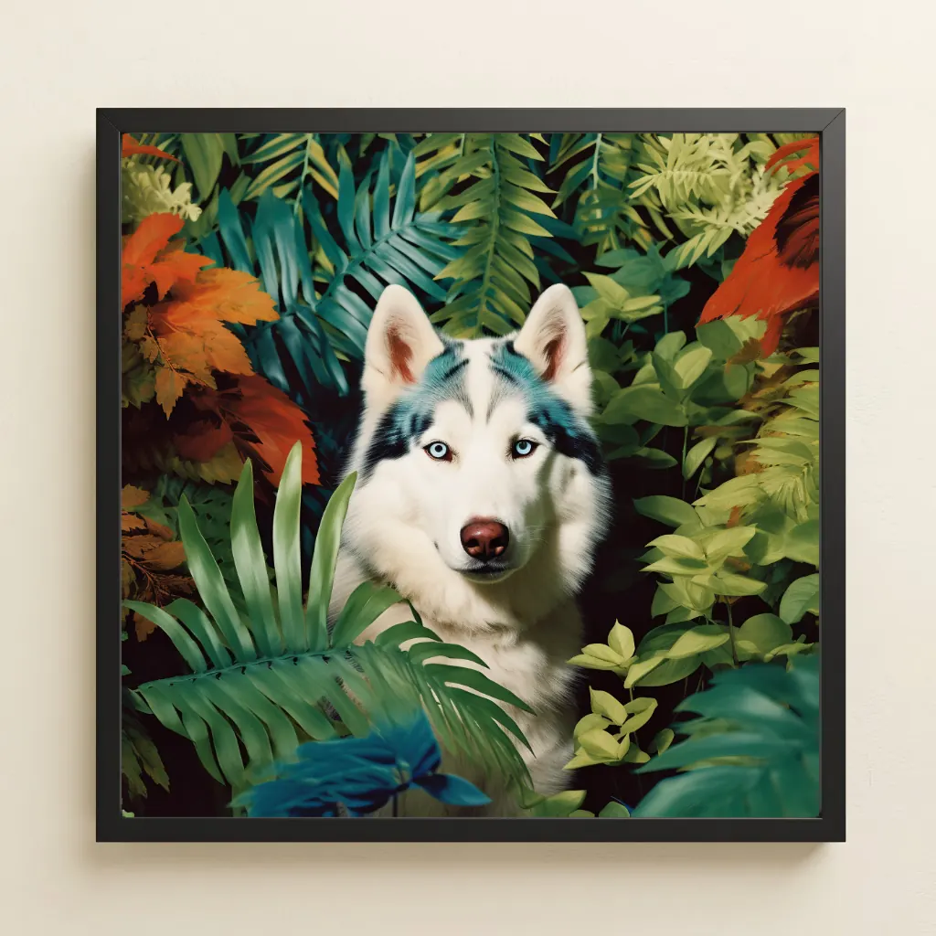 Husky Bleu