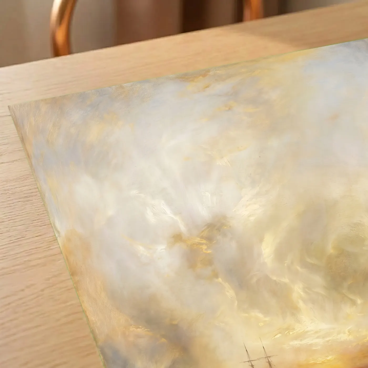 Tirage d’art L'Éclat du Levant sur papier mat musée à plat